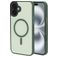 Mobiparts Hardcover iPhone 16 Plus MagSafe Hülle Hardcase Backcover - Satin Green