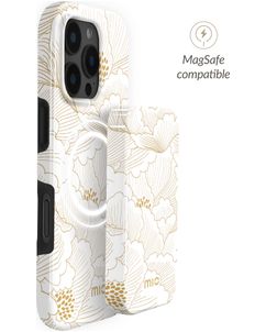 MIO Powerbank 5.000 mAh 15W - MagSafe Kompatibel - White Roses