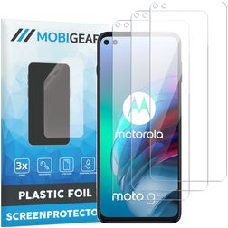 Mobigear Motorola Moto G100 Displayschutz Schutzfolie - Hüllenfreundlich (3er Pack)