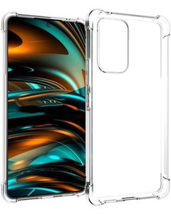 Mobigear Cushion Transparent Samsung Galaxy A53 TPU (flexibel) Backcover Shockproof - Transparent