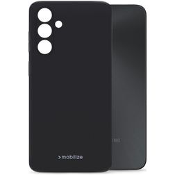 Mobilize Rubber Gelly Samsung Galaxy A05s Hülle Flexibles TPU Backcover - Matt Black