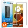 Mobigear Premium Motorola Moto G85 Panzerglas Gehärtetes Glas Displayschutz - Hüllenfreundlich (3er Pack)