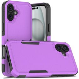 Mobigear Heavy Armor iPhone 16 Plus Hülle Hardcase Backcover Stoßfest - Lila