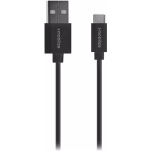 Mobilize USB-A auf USB-C Kabel 1 Meter - Schwarz