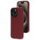 Mobiparts iPhone 15 Pro Silikon Hülle Backcover - Plum Red