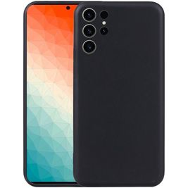 Mobigear Basics Samsung Galaxy S25 Ultra Hülle Flexibles TPU Backcover - Schwarz