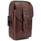 Mobigear Gürteltasche (max 17 cm x 11 cm) - Gürtelclip - Holster - Braun