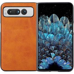Mobigear Excellent Google Pixel Fold Hardcase Backcover - Cognac