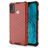 Mobigear Honeycomb HONOR 9X Lite Hülle Hardcase Backcover Stoßfest - Rot