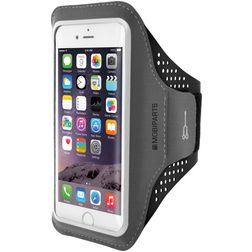 Mobiparts Comfort Fit Handyhalterung Joggen iPhone 8 Sporthülle Neopren Sportarmband - Schwarz