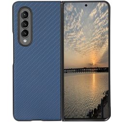 Mobigear Race Samsung Galaxy Z Fold 3 Hülle Flexibles TPU Backcover - Blau