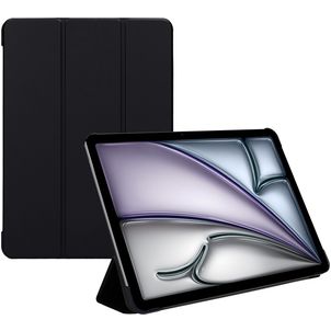 Mobiparts Tri Fold iPad Air 11 Zoll (2024) Hülle Klapphülle - Schwarz