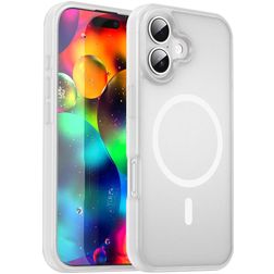 Mobigear Shockproof iPhone 17 MagSafe Hülle Hardcase Backcover - Matte White