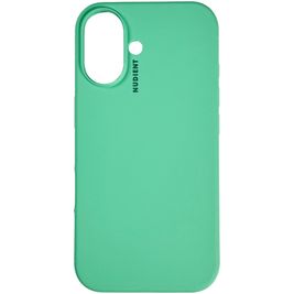 Nudient Base iPhone 16 Plus Silikon Hülle Backcover - Mint Green