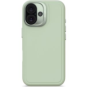 Decoded Stacks iPhone 16 Silikon MagSafe Hülle Backcover - Mist Green