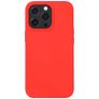 Mobigear Rubber Touch iPhone 14 Pro Silikon Hülle Backcover - Rot