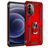 Mobigear Armor Ring Motorola Moto G82 Hülle Hardcase Backcover Stoßfest mit Ringhalter - Rot