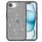 Mobigear Crystal Glitter iPhone 17e Hülle Hardcase Backcover - Schwarz