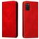Mobigear Retro Slim Samsung Galaxy S20 Hülle Klapphülle Geldbörse - Rot