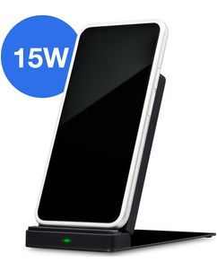 Mobilize Foldable Ladestation Qi Wireless 2 Meter 15W - Schwarz