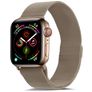 Mobigear Color Loop Milanaise Apple Watch Armband Magnetverschluss - 49/46/45/44 mm - Gold