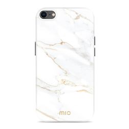 MIO iPhone SE (2020) MagSafe Hülle Hardcase Backcover - White Marble