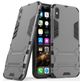Mobigear Armor Stand iPhone XS Max Hülle Hardcase Backcover Stoßfest mit Ständer - Grau