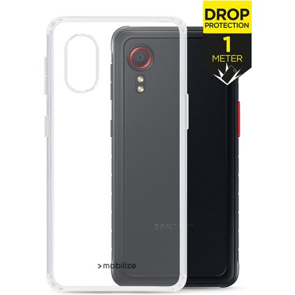 Mobilize Naked Protection Durchsichtig Samsung Galaxy Xcover 5 Hülle Hardcase Backcover Stoßfest - Transparent
