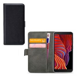 Mobilize Classic Gelly Wallet Samsung Galaxy Xcover 5 Hülle Klapphülle Geldbörse - Schwarz