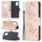 Mobigear Butterfly Samsung Galaxy A02s Klapphülle Portemonnaie - Roségold