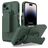 Mobigear Explorer iPhone 14 Pro Max Hülle Hardcase Backcover Stoßfest mit Ständer - Grün