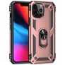 Mobigear Armor Ring iPhone 13 Pro Hülle Hardcase Backcover Stoßfest mit Ringhalter - Roségold