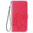 Mobigear Clover Samsung Galaxy A21s Hülle Klapphülle Geldbörse - Pink