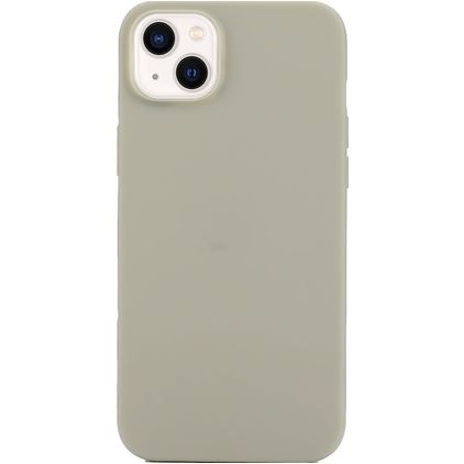 Mobigear Colors iPhone 14 Plus Hülle Flexibles TPU Backcover - Grau