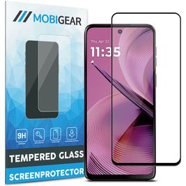 Mobigear Premium Motorola Moto G55 Panzerglas Gehärtetes Glas Displayschutz - Hüllenfreundlich