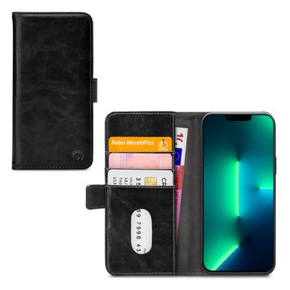 Mobilize Elite Gelly iPhone 13 Pro Max Hülle Klapphülle Geldbörse - Schwarz