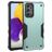 Mobigear Non-slip Armor Samsung Galaxy A73 Hülle Hardcase Backcover Stoßfest - Schwarz / Türkis
