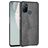 Mobigear Croco OnePlus Nord N100 Hülle Hardcase Backcover - Schwarz