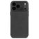 Decoded iPhone 17 Pro Max Hülle Echtes Leder Backcover Stoßfest - Schwarz