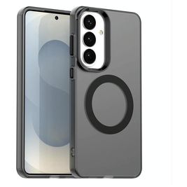 Mobigear Shockproof Samsung Galaxy S26 MagSafe Hülle Hardcase Backcover - Schwarz