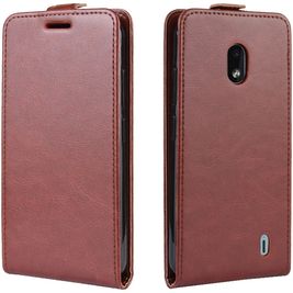Mobigear Nokia 2.2 Hülle Flipcase - Braun