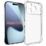 Mobigear Cushion Durchsichtig iPhone 18 Pro Hülle Flexibles TPU Backcover - Transparent