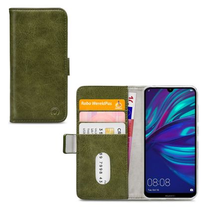 Mobilize Elite Gelly Huawei Y7 (2019) Hülle Klapphülle - Grün