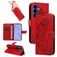 Mobigear Butterfly Samsung Galaxy S26 Plus Hülle Klapphülle Geldbörse - Rot