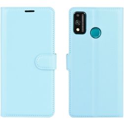 Mobigear Classic HONOR 9X Lite Hülle Klapphülle Geldbörse - Blau