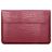 Mobigear Envelope Croco Laptop Sleeve 15 - 16 Zoll Laptop Hülle - Rot
