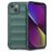 Mobigear Bumpy iPhone 14 Hülle Flexibles TPU Backcover - Grün