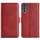 Mobigear Slim Magnet Motorola Moto G62 Hülle Klapphülle Geldbörse - Rot