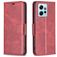 Mobigear Excellent Xiaomi Redmi Note 12 Hülle Klapphülle Geldbörse - Rot