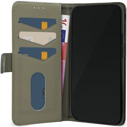 Mobilize Premium Gelly Wallet iPhone 12 Pro Hülle Klapphülle Geldbörse - Grün